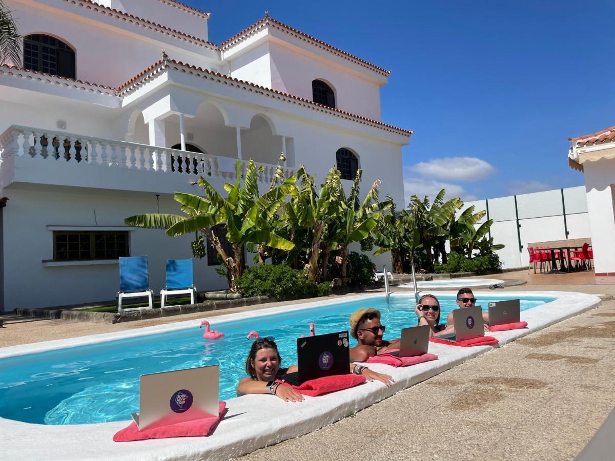 Villa Carolina With Private Pool Salobre  Bagian luar foto