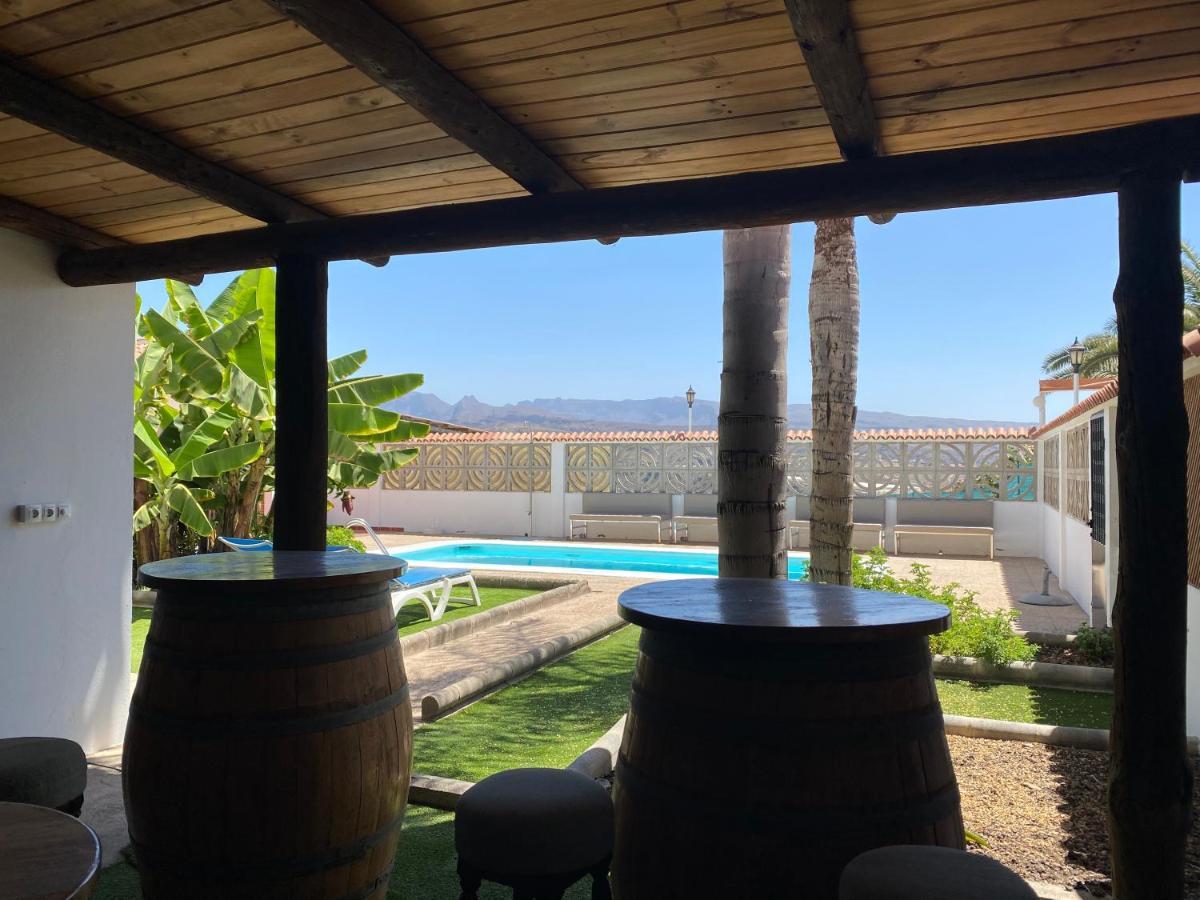 Villa Carolina With Private Pool Salobre  Bagian luar foto