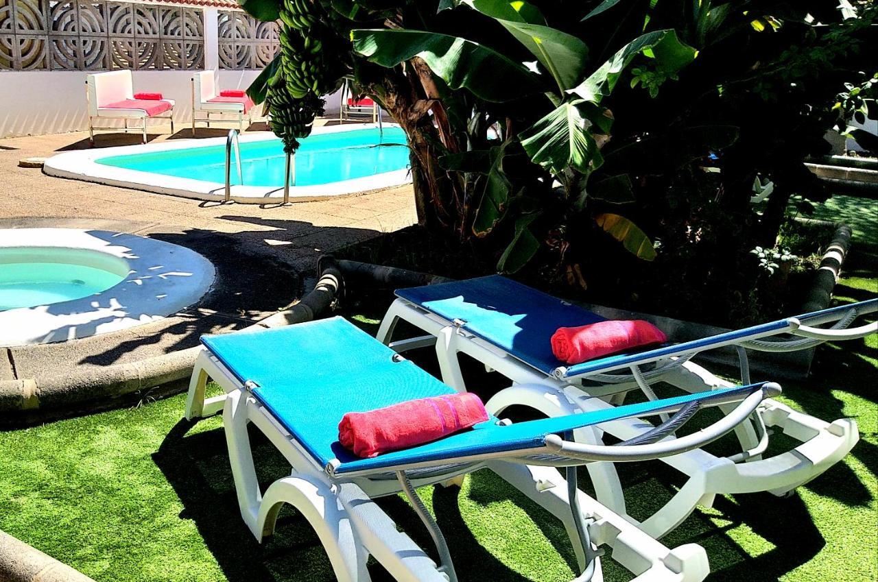 Villa Carolina With Private Pool Salobre  Bagian luar foto
